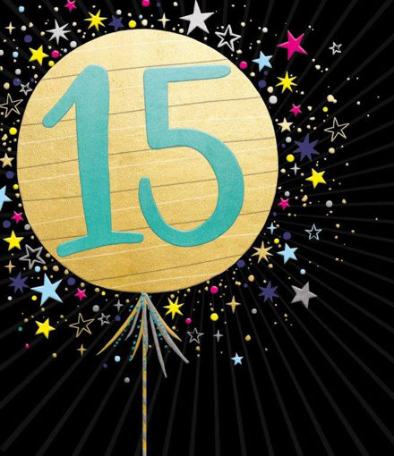 Picture of 15TH BIRTHDAY CARD